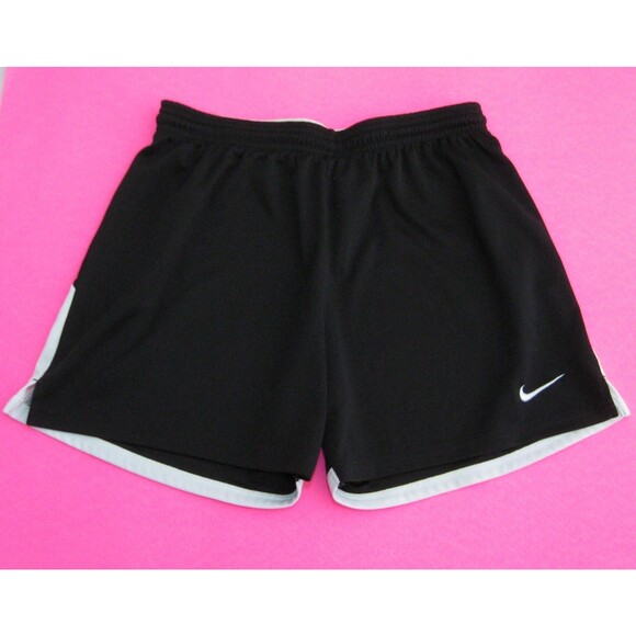 Nike Pants - Nike Running Shorts Womens Large Black Athletic Logo Shorts Sports Gym Fitness